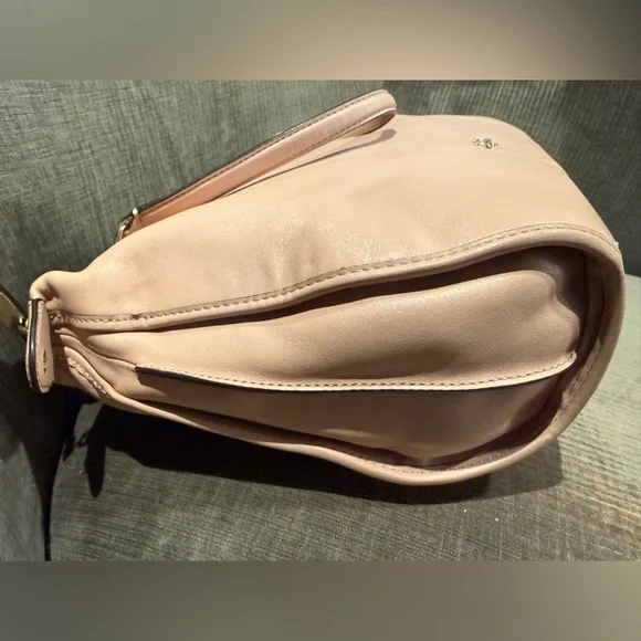 Coach Madison Rose Petal Pink Leather Bag with Crossbody Strap C1482-32405 - Picture 9 of 11